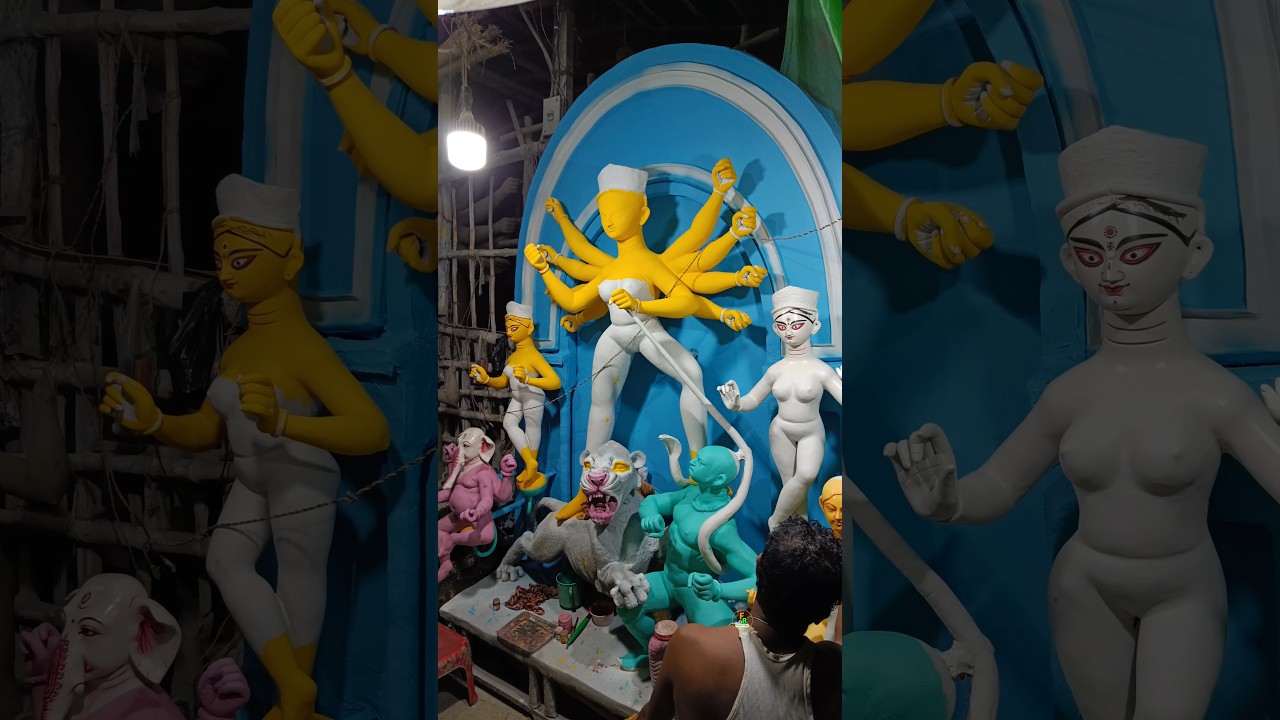 KUMARTULI DURGA PRATIMA 2023|KUMARTULI DURGA IDOL MAKING 2023|DURGA PUJA