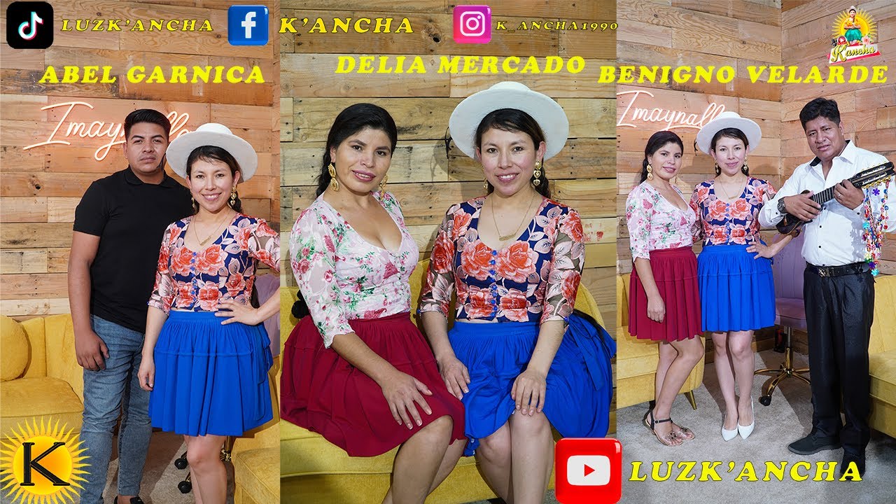 Delia mercado, Benigno Velarde y Abel Garnica