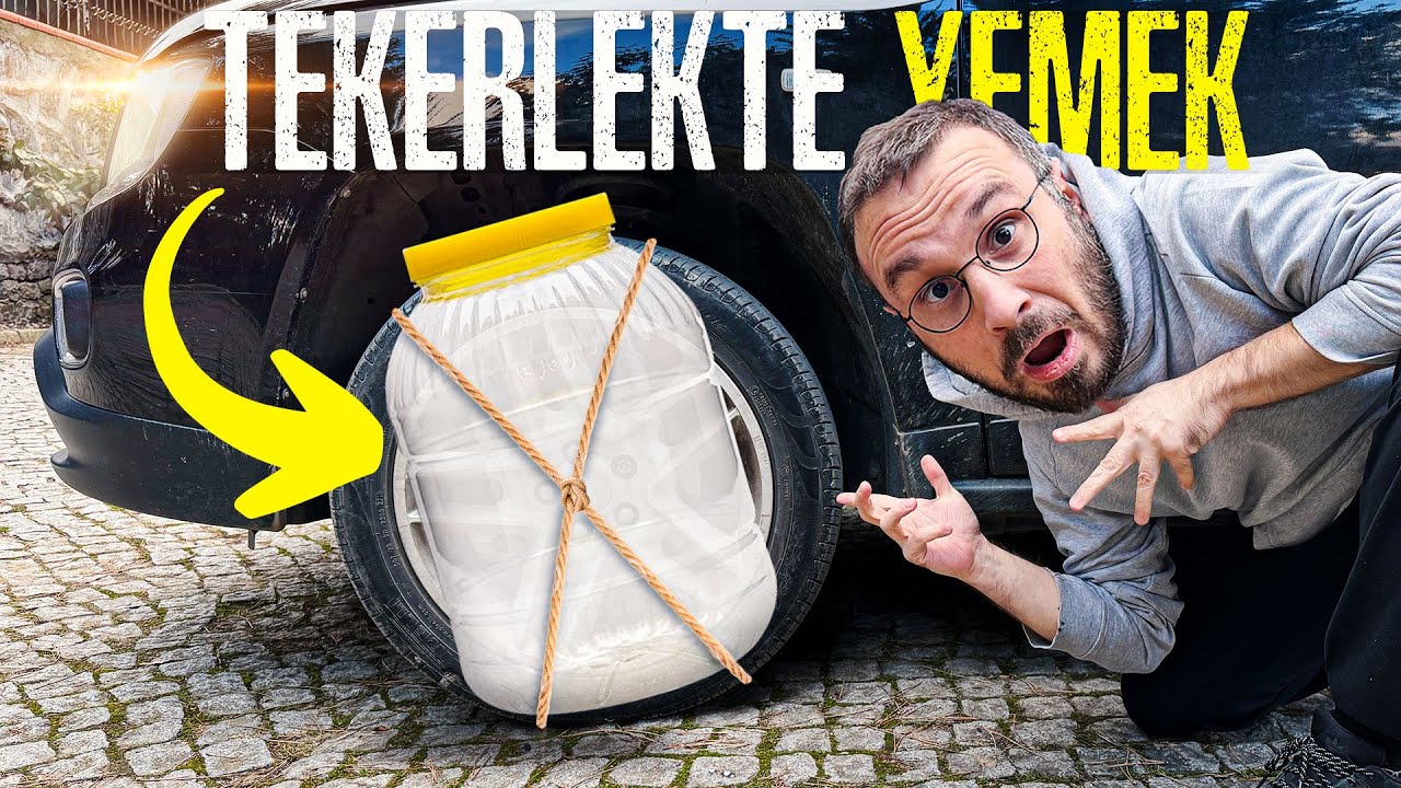TEKERLEKTE YEMEK YAPMAK | EFSANE Mİ GERÇEK Mİ