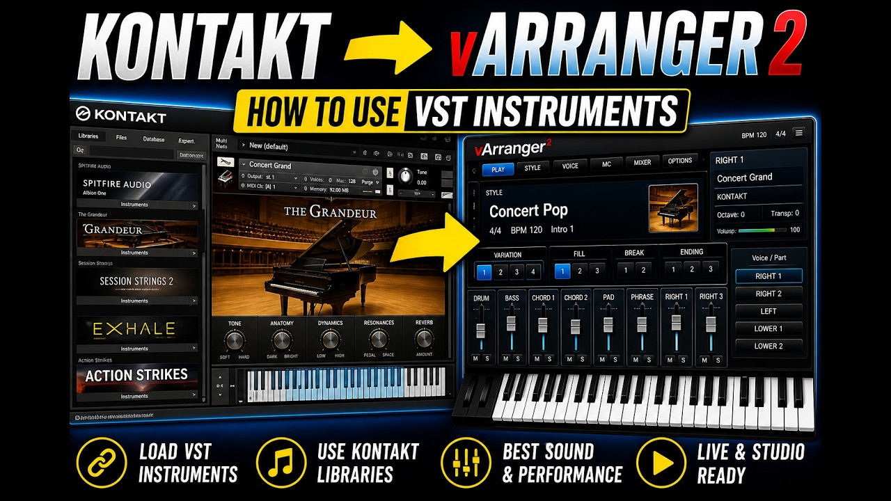 💻🎹Varranger2 – Kontakt | How to Use VST Instruments in Varranger 2