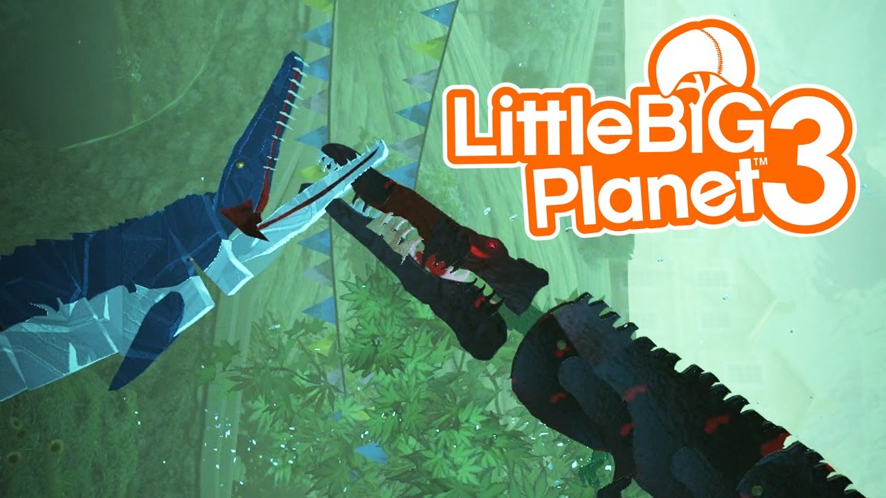 Mosasaurus Life [LittleBigPlanet 3] PS5 Gameplay