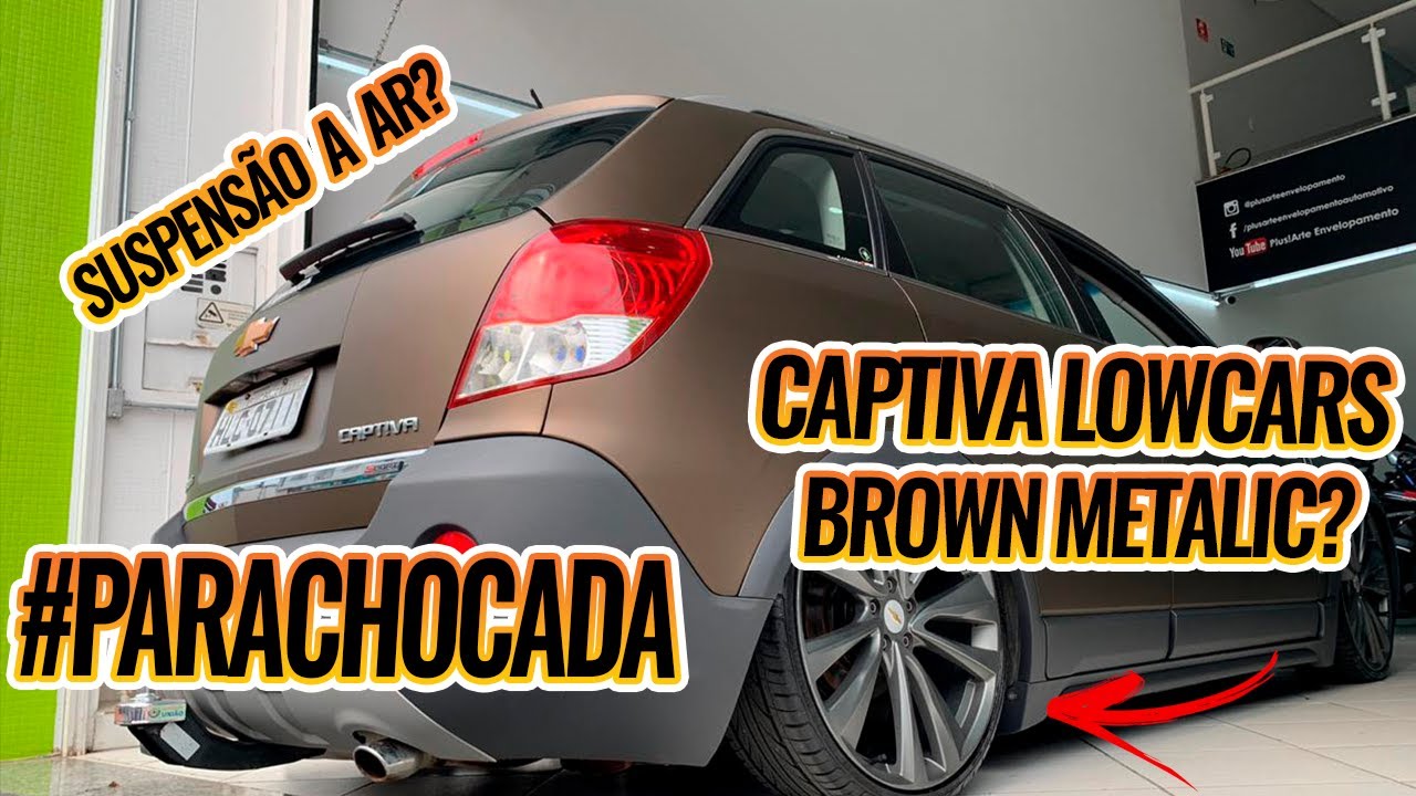 BACKSTAGE 7 CAPTIVA LOWCARS E POLO GTS #Envelopamento #lowcars #Parachocada
