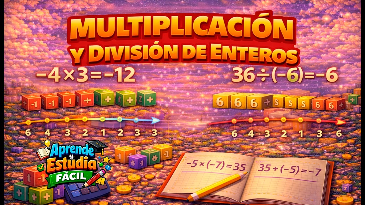 El Misterio de los Signos | Multiplicación y división de enteros