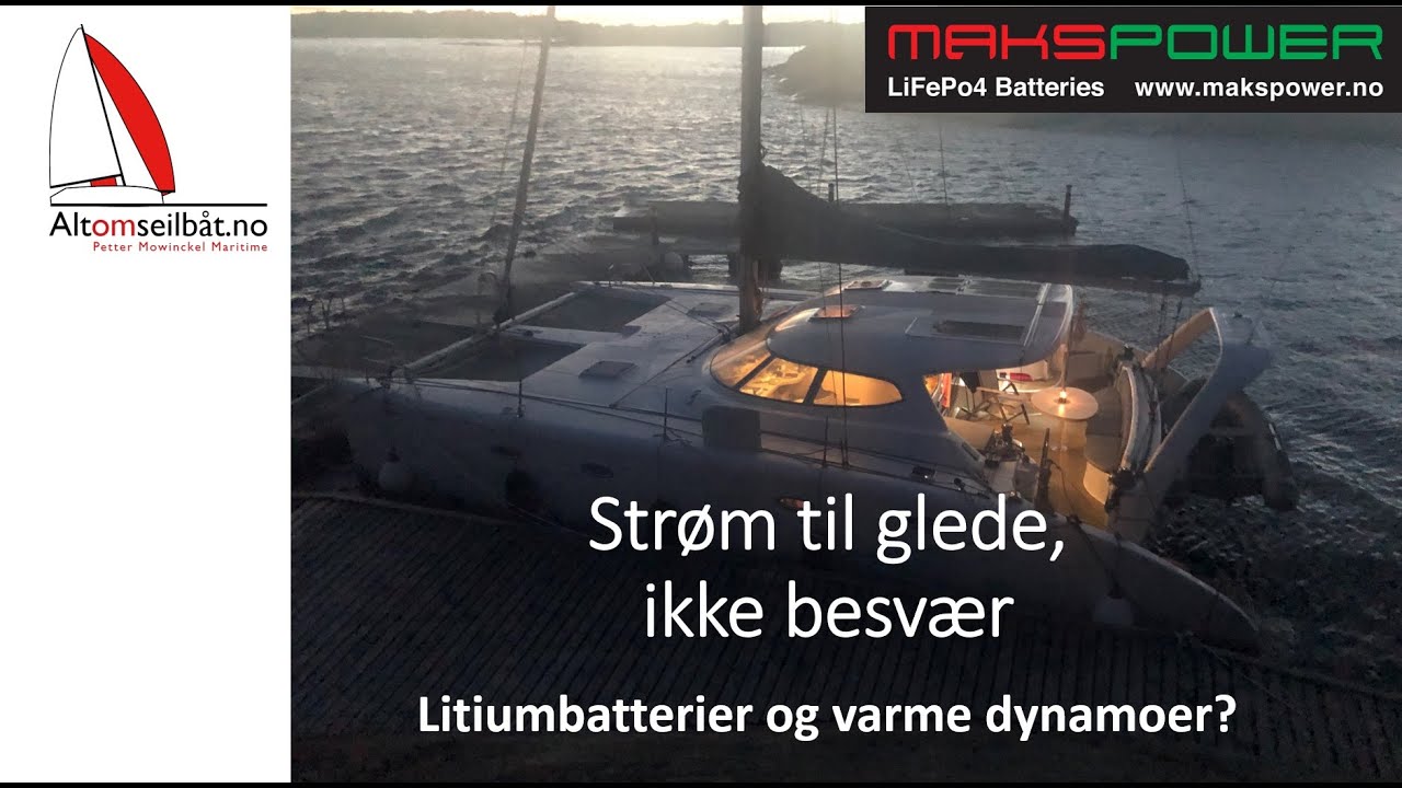 Litiumbatterier og varme dynamoer. Strøm til glede, ikke besvær.