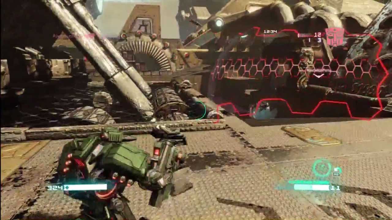Transformers Fall of Cybertron: Team Deathmatch (Hound) [1080 HD]