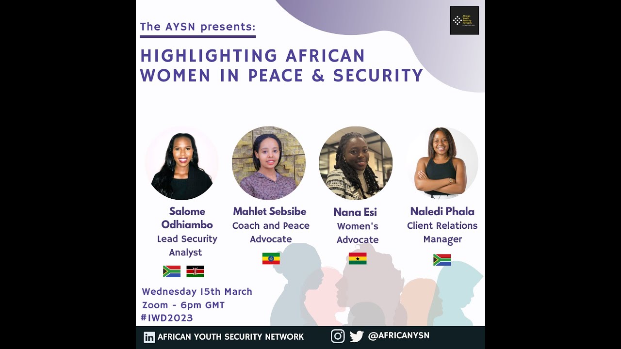Highlighting African Women in Peace & Security