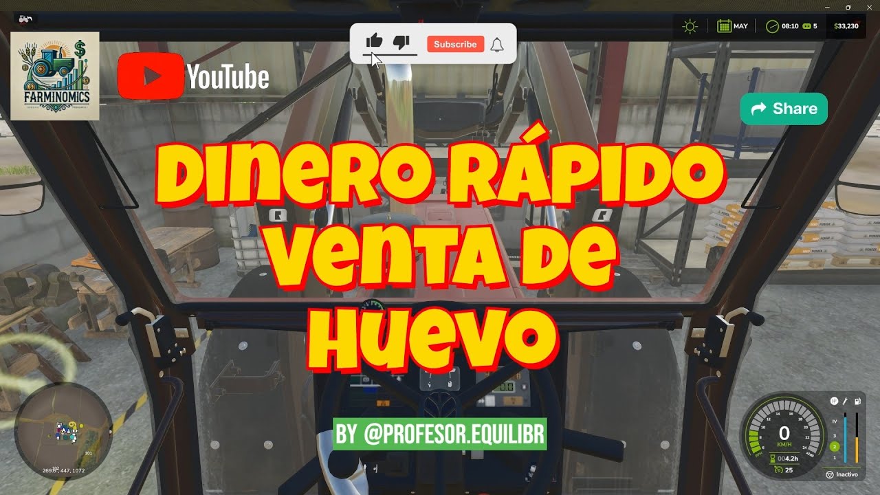 💸🌾🥚 #dinerorápido Venta de Huevo en #monteriggioni de #farmingsimulator25  💸🌾🥚