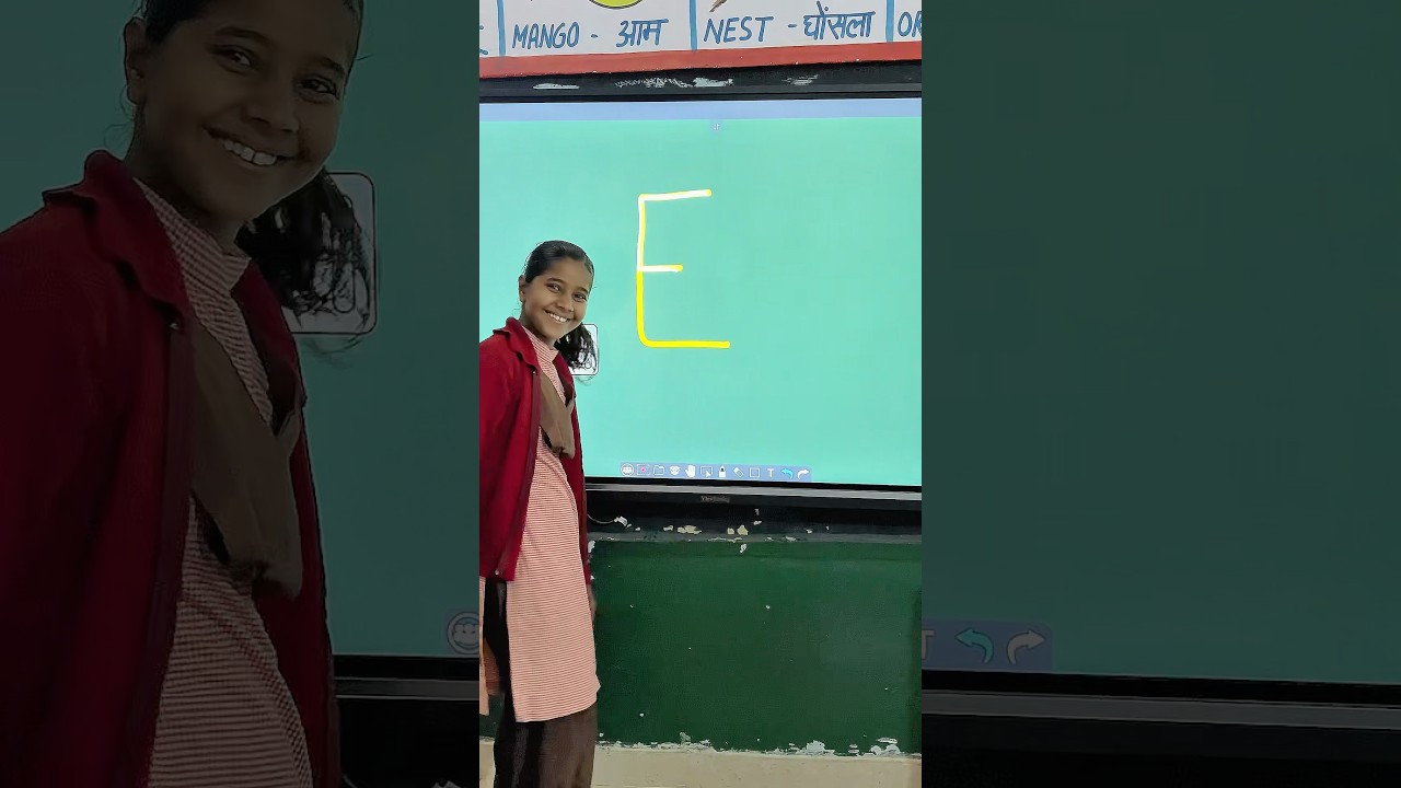 Creative E: Writing Without Lifting or Overlapping #shorts #ytshorts #creativity #fun #activity