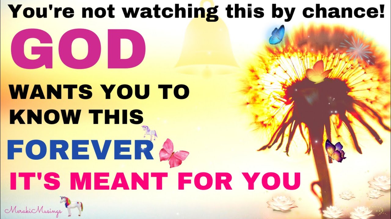 God Message For Me & You 💝Take One Step at a Time 💯Angel Healing Affirmation🌈 Manifestation Secret