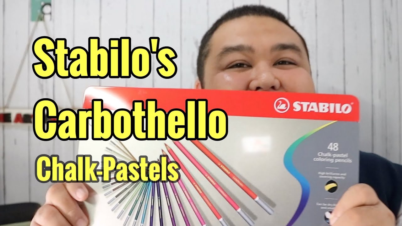 Stabilo's Carbothello Chalk Pastel Pencils - Unboxing / Visited ARTBAR