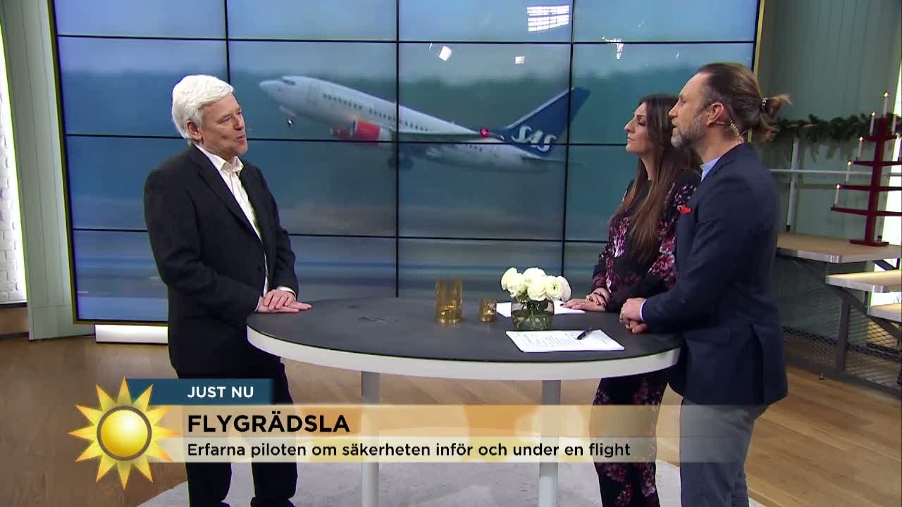 Bota flygrädslan med erfarna piloten - 