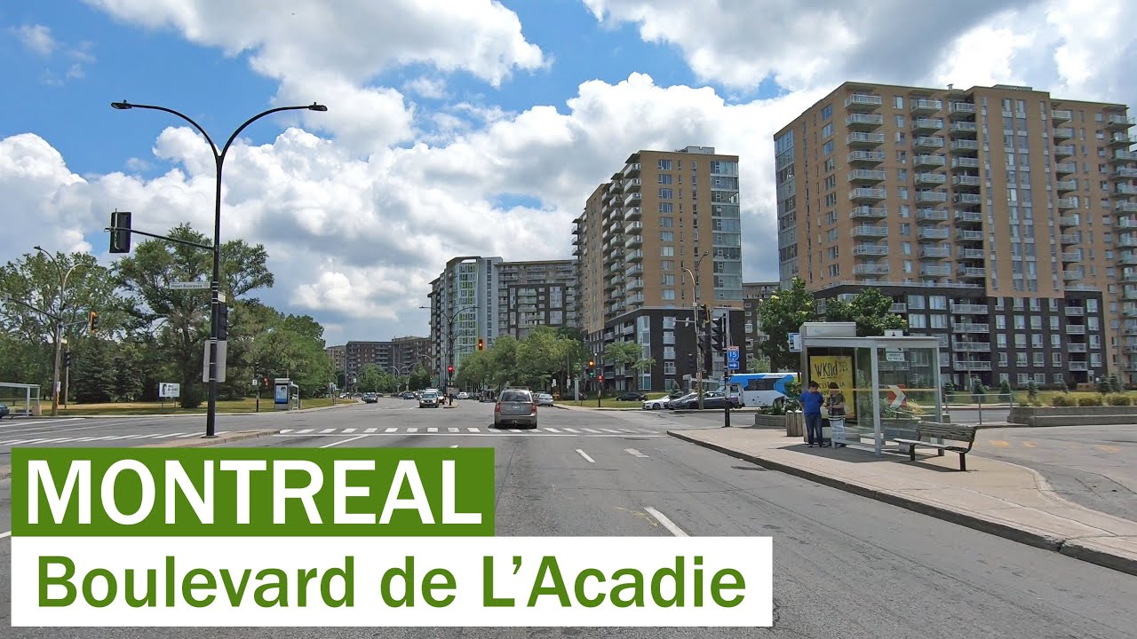 Driving in Montreal | L'Acadie Blvd From Ahuntsic Cartierville to Park Extension | July 2020