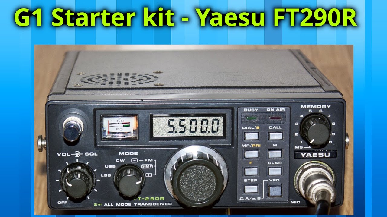 G1 starter kit - Yaesu FT290r