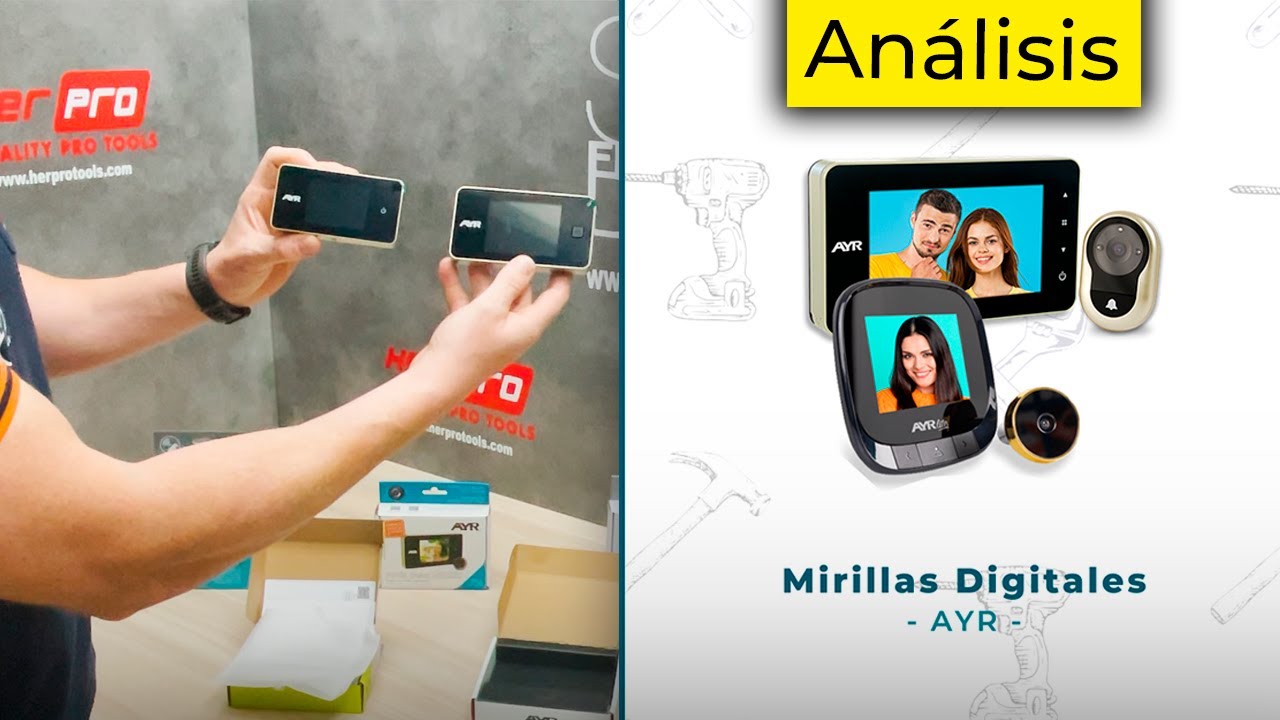 Mirillas Digitales AYR | Mirillas para la Puerta de Casa | Ferretería San Diego