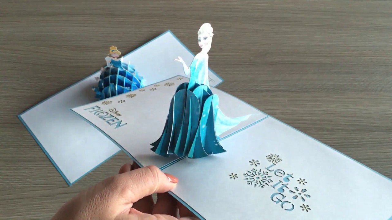 Disney pop up card -princess pop up card supplier -pop up card wholesaler- CharmPop