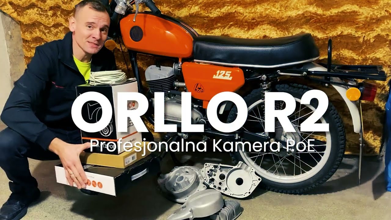 📣 🔔 🔍Mega TEST ❗️❗️❗️ Obrotowa kamera ORLLO R2 PoE zoom x22 optyczny + rejestrator + switch🔍