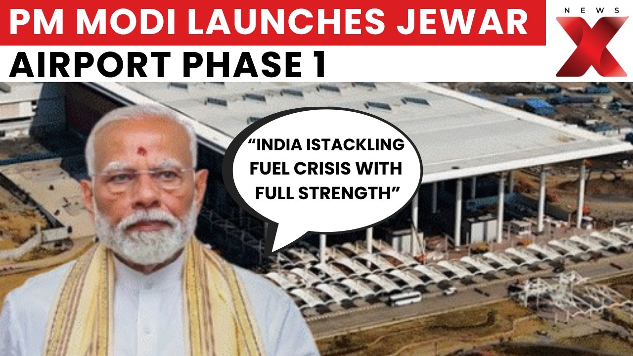 PM Modi Inaugurates Phase 1 Of Jewar Airport, Boosting Delhi-NCR Aviation Hub | NewsX