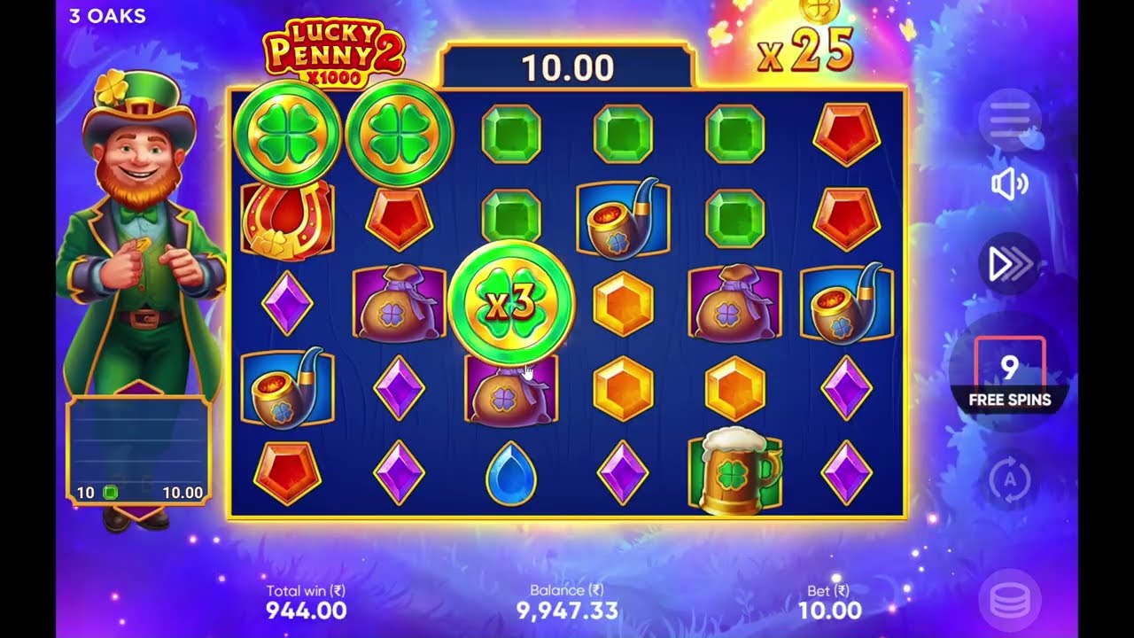 🎰 New Slot Alert! 🌈 Lucky Penny 2 Bonus Buy Gameplay | Irish Luck Meets Big Wins!