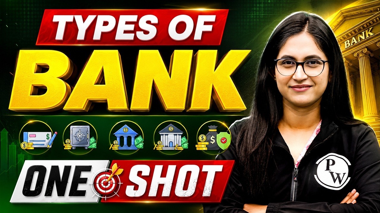 Types of Banks | Complete One Shot | Banking Awareness for Bank Exams | by Sushmita Ma'am