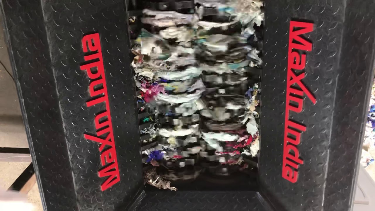 Textiles Shredder , Fabric Shredder , Cloth Shredder , Clothe Crushing Machine , Shredding Uniform