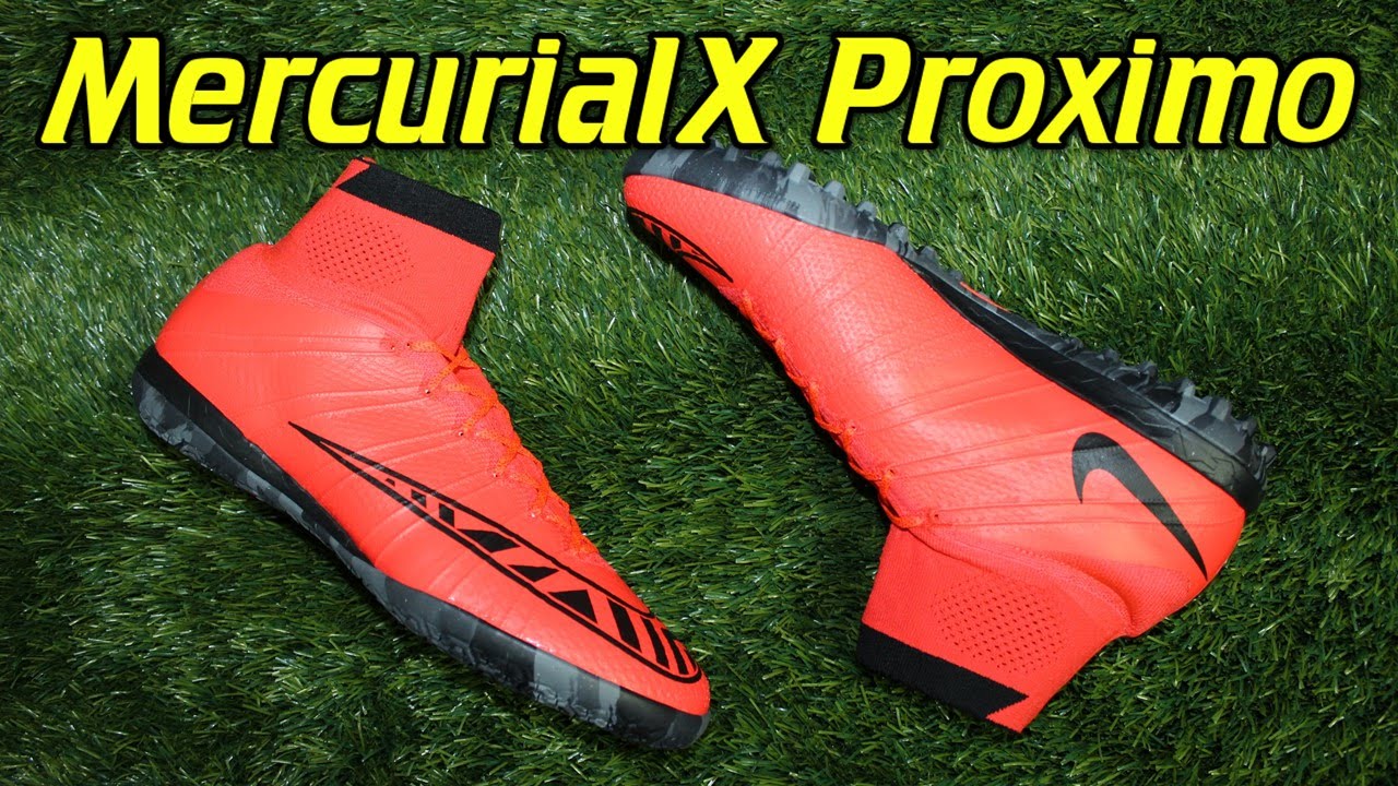 Nike MercurialX Proximo Indoor & Turf Bright Crimson - Review + On Feet