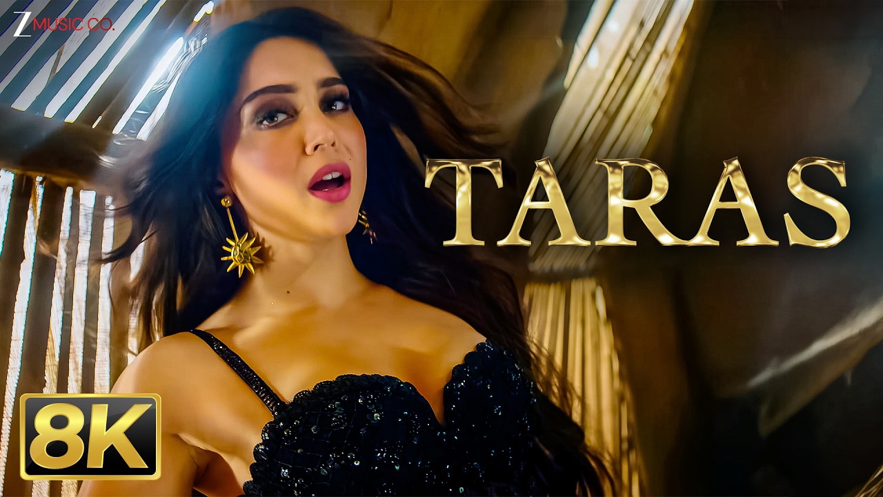 Taras 8K | Munjya Movie Song | Sharvari Hot Dance | Abhay Verma | Ultra HD Music Video