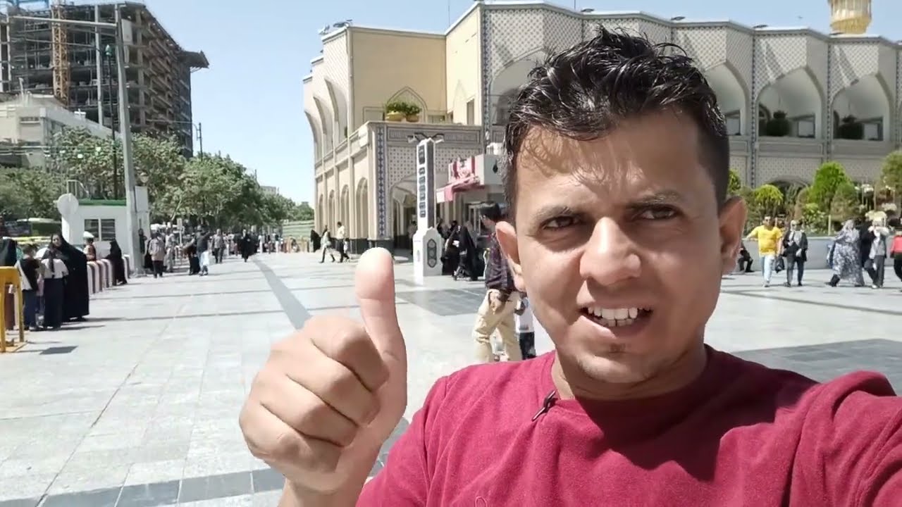 مشهد المقدسة الطريق من قم إلى مشهد كيف تسكن بشارع سرشور #او شارع الامام الرضا #او طبرسي