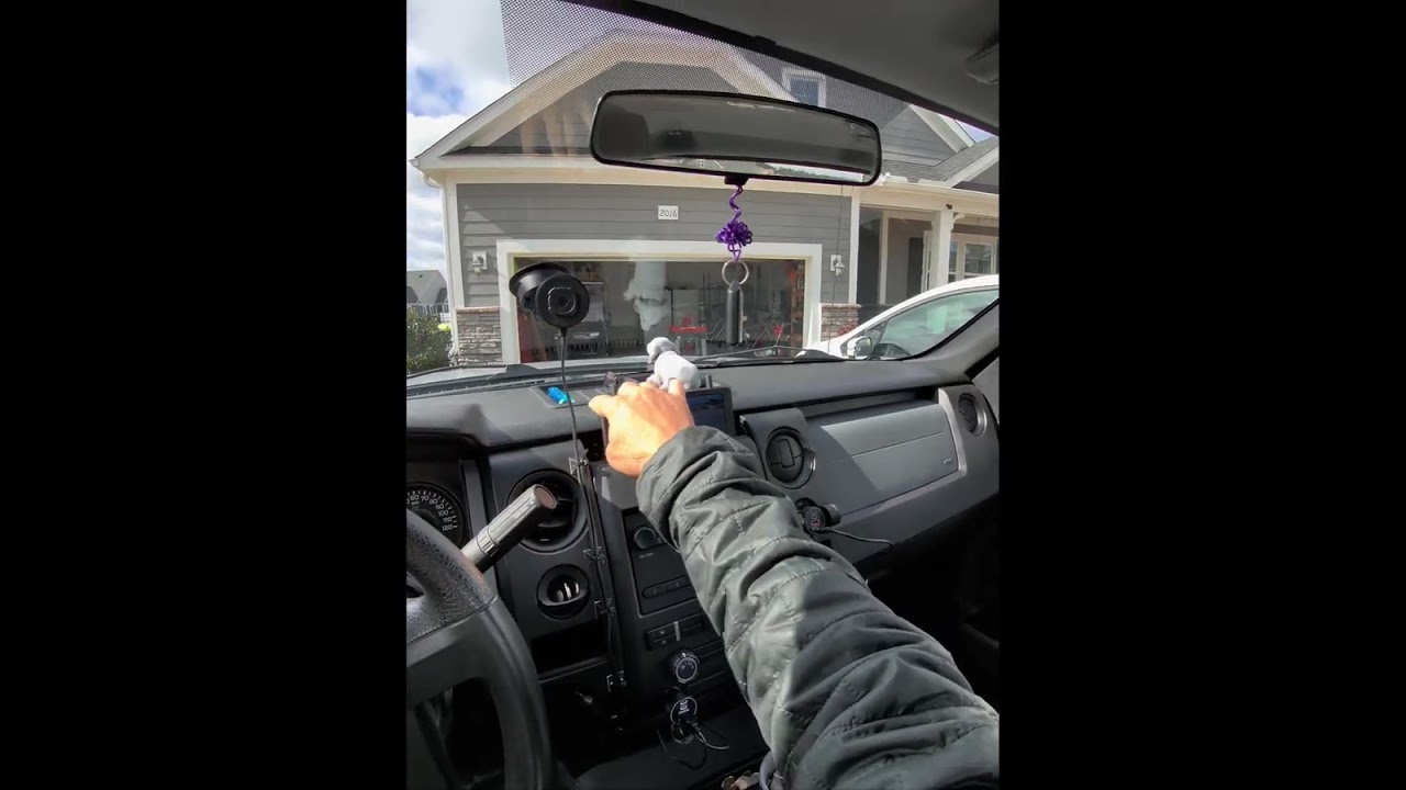 Auto-Vox Back-Up Camera Display Alternate Mounting Options