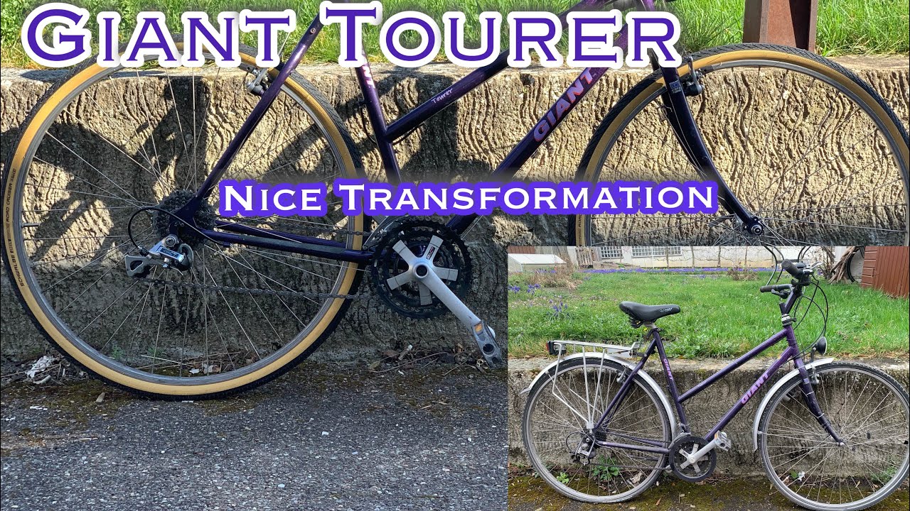 Reanimated Giant Tourer, Restoration and Customize Bike #fahrrad #bike #custombikes