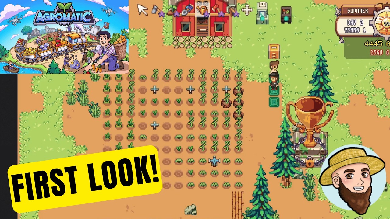 Создание идеальной автоматизированной фермы в Agromatic! #agromatic #theontariogardener #farming