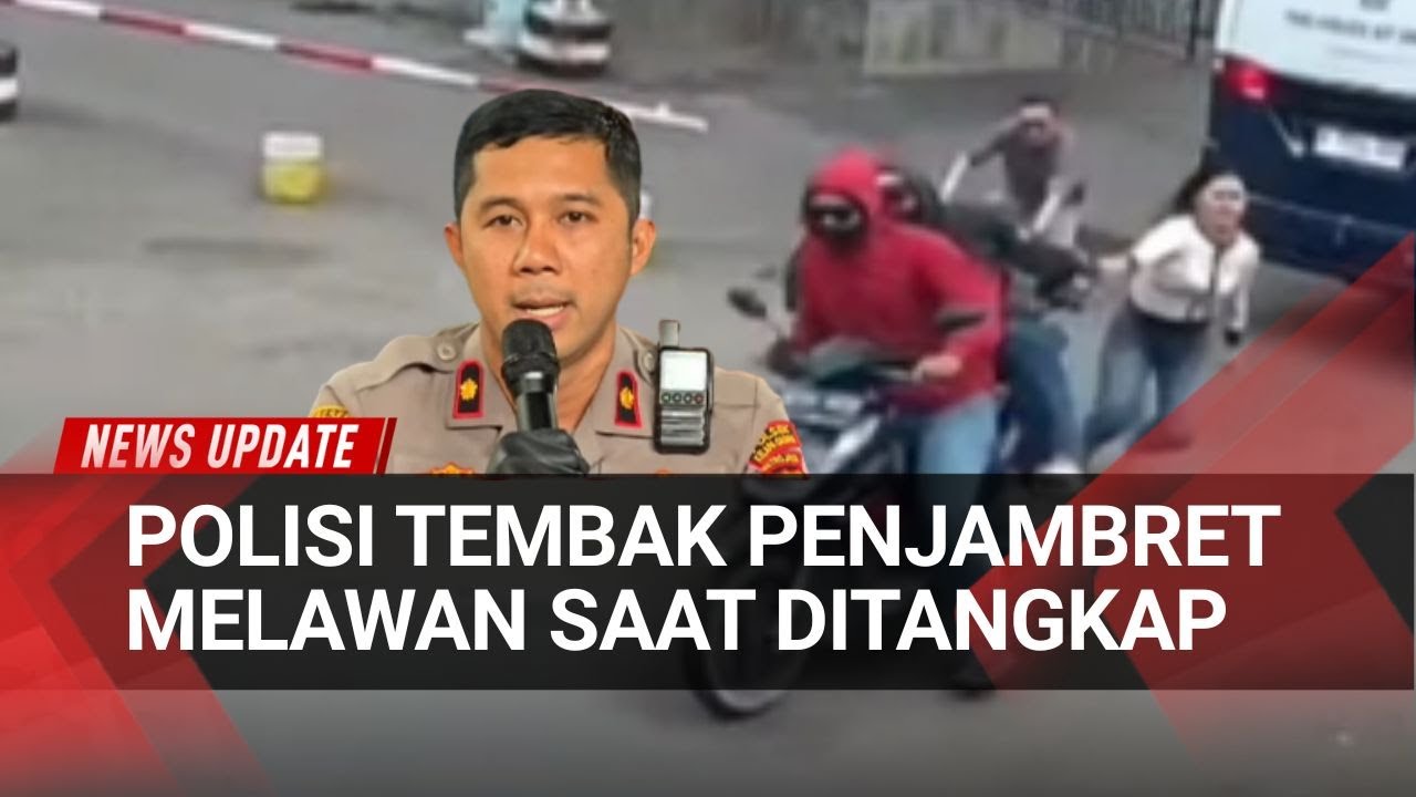 Melawan Saat Ditangkap, Polisi Tembak Penjambret di Kelapa Gading