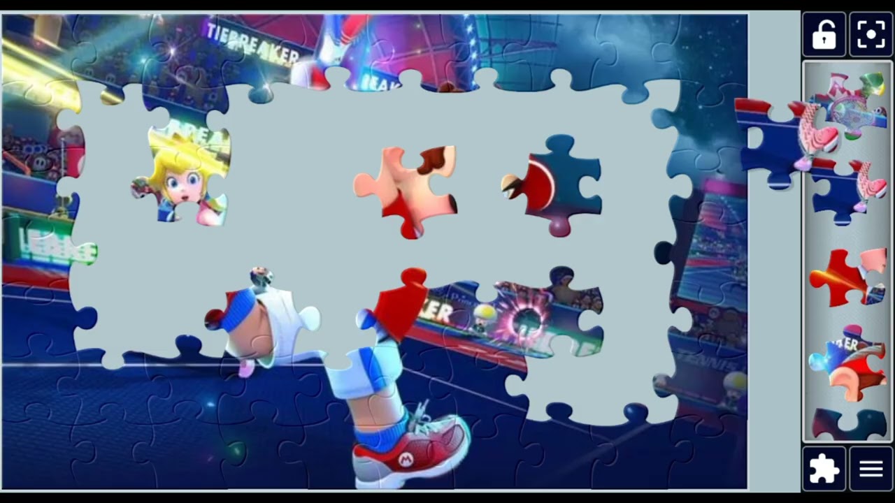 Mario Tennis Aces 🔥 #Mario #TennisAces #Puzzle 🎮👟@puzzlemaster1034 