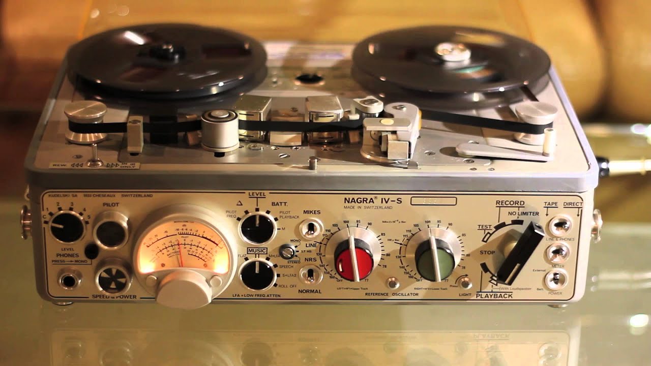 NAGRA IV-S Kudelski reel to reel recorder for sale
