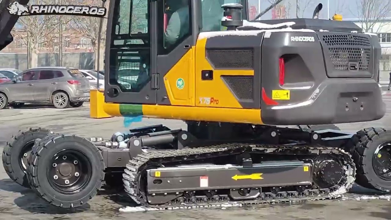 X75PRO Wheel-Crawler Excavator in Action | Mountain Roads & Urban Job Sites