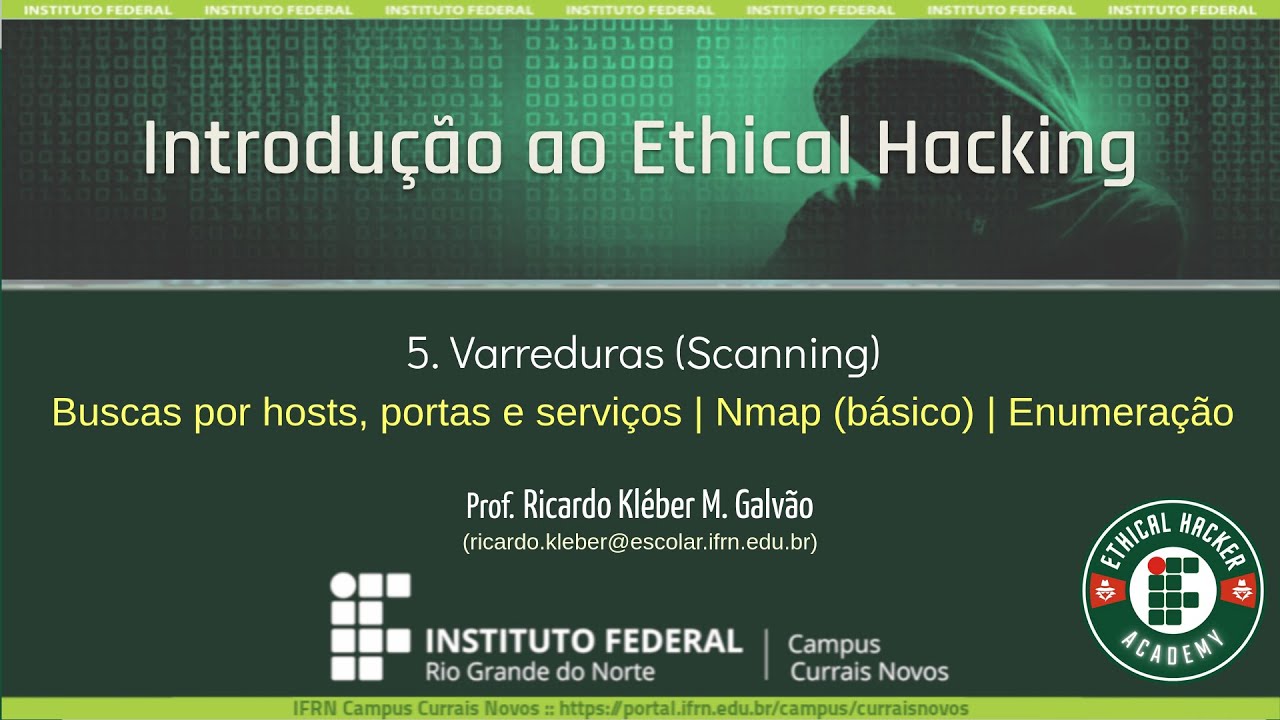[EHA/IFRN] - 5. Varreduras (Scanning) - Parte 01/02