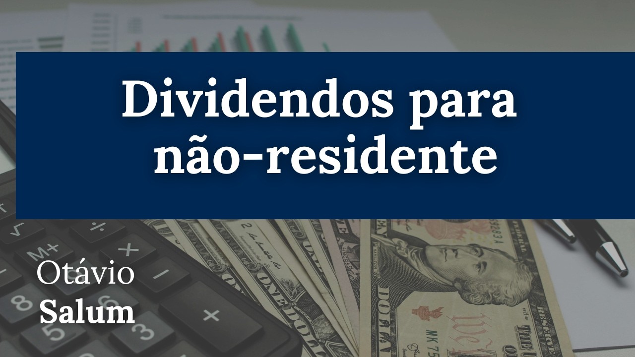 Dividendos para não-residente