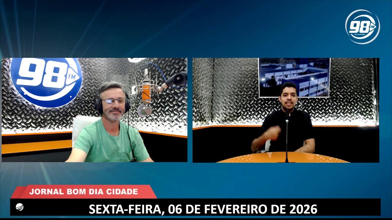 NO AR JORNAL BOM DIA CIDADE SEXTA-FEIRA 06/02