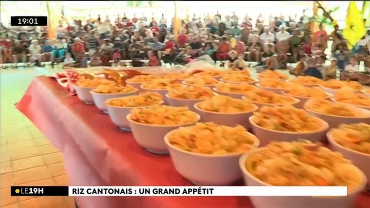Le concours du plus gros mangeur de riz cantonais