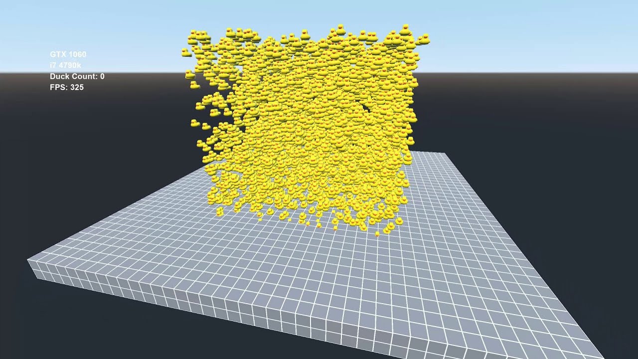 How Many Rubber Ducks Can Godot Handle Before It Lags?