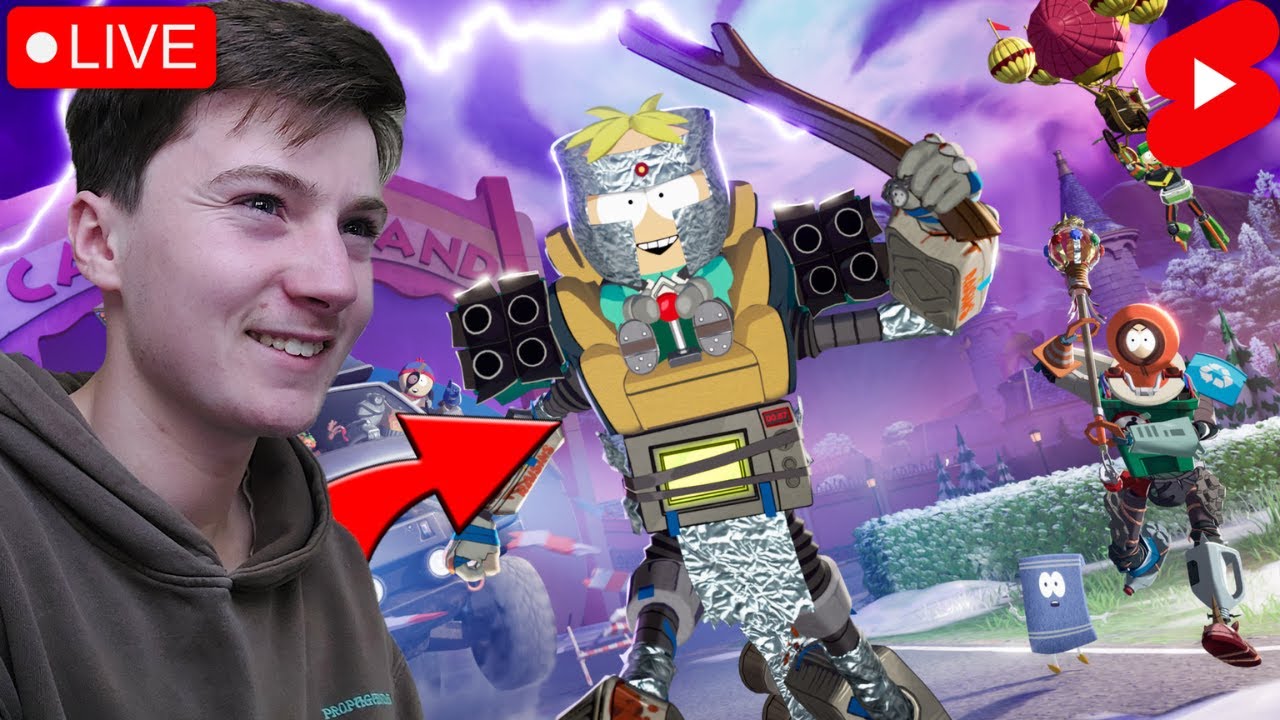 LIVE! - PLAYING NEW SOUTH PARK UPDATE in FORTNITE