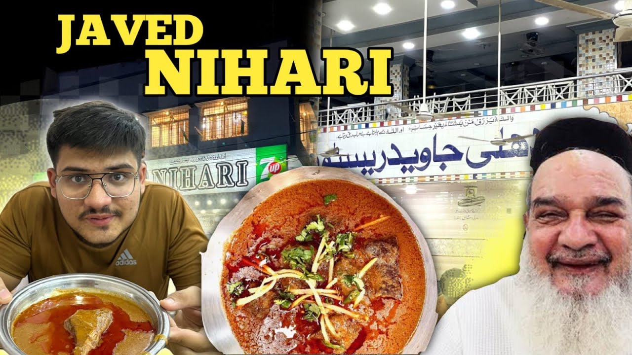 Javed Nihari | Karachi ki Mashoor Javed Nihari | Javed Nihari Karachi| Karachi Street Food#samiaamir