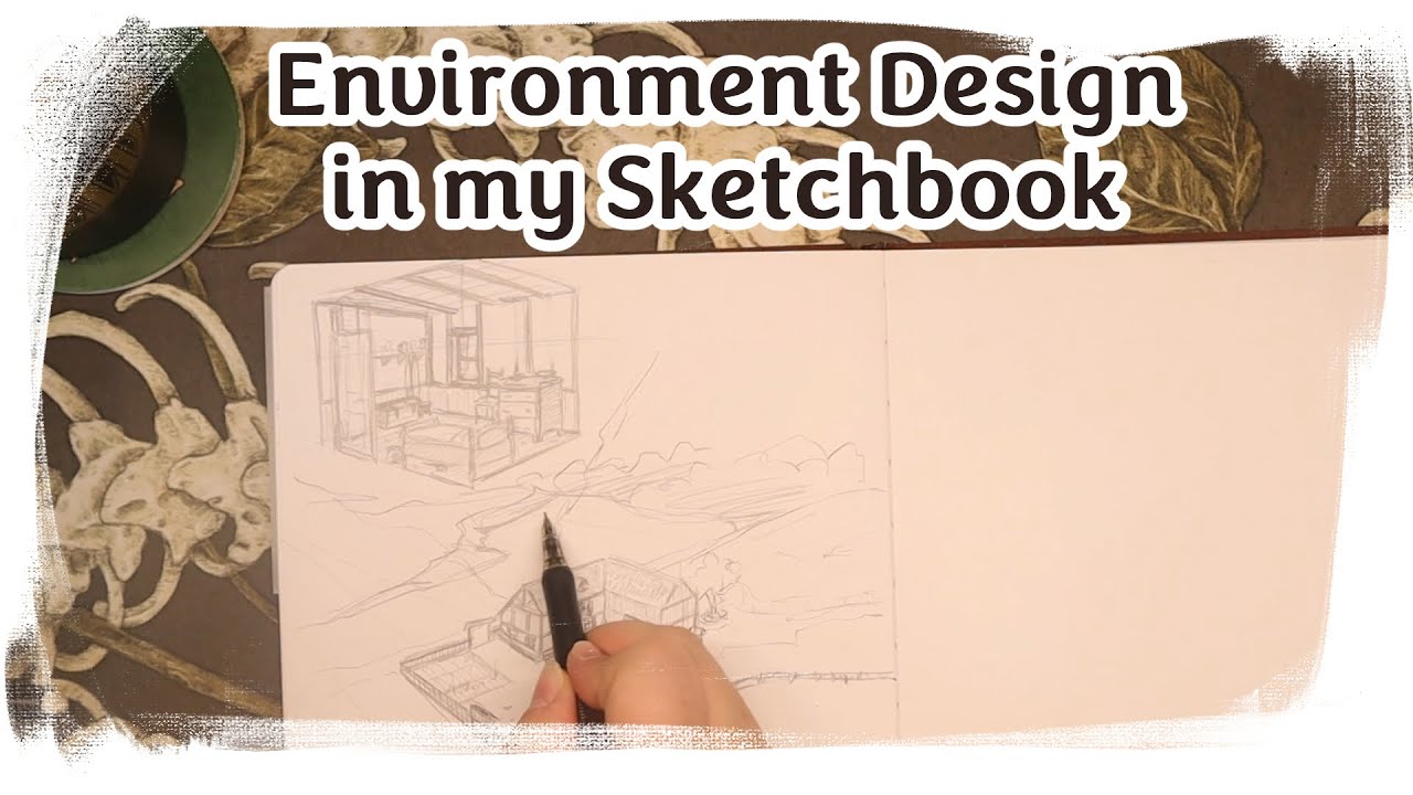Sketch with me! #1 - Real Time Sketchbook Session While I Figure Out Houses