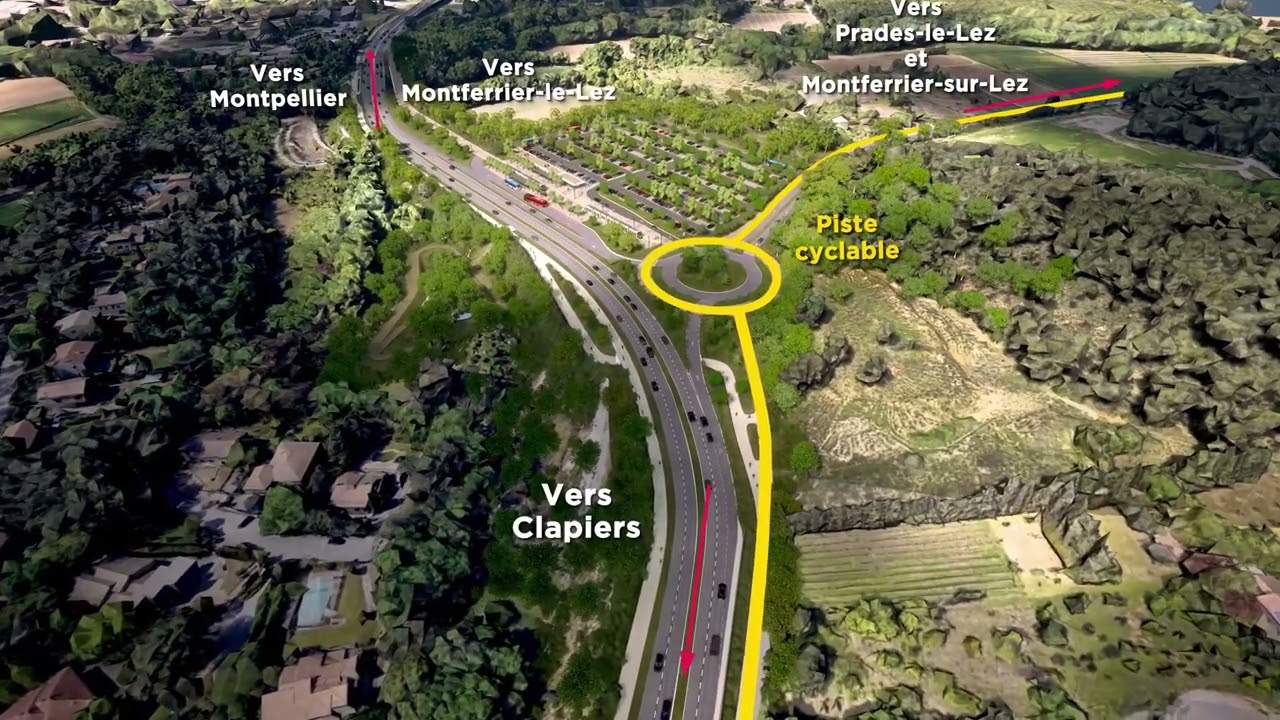 Ligne 5 de tramway - informations sur le secteur Girac