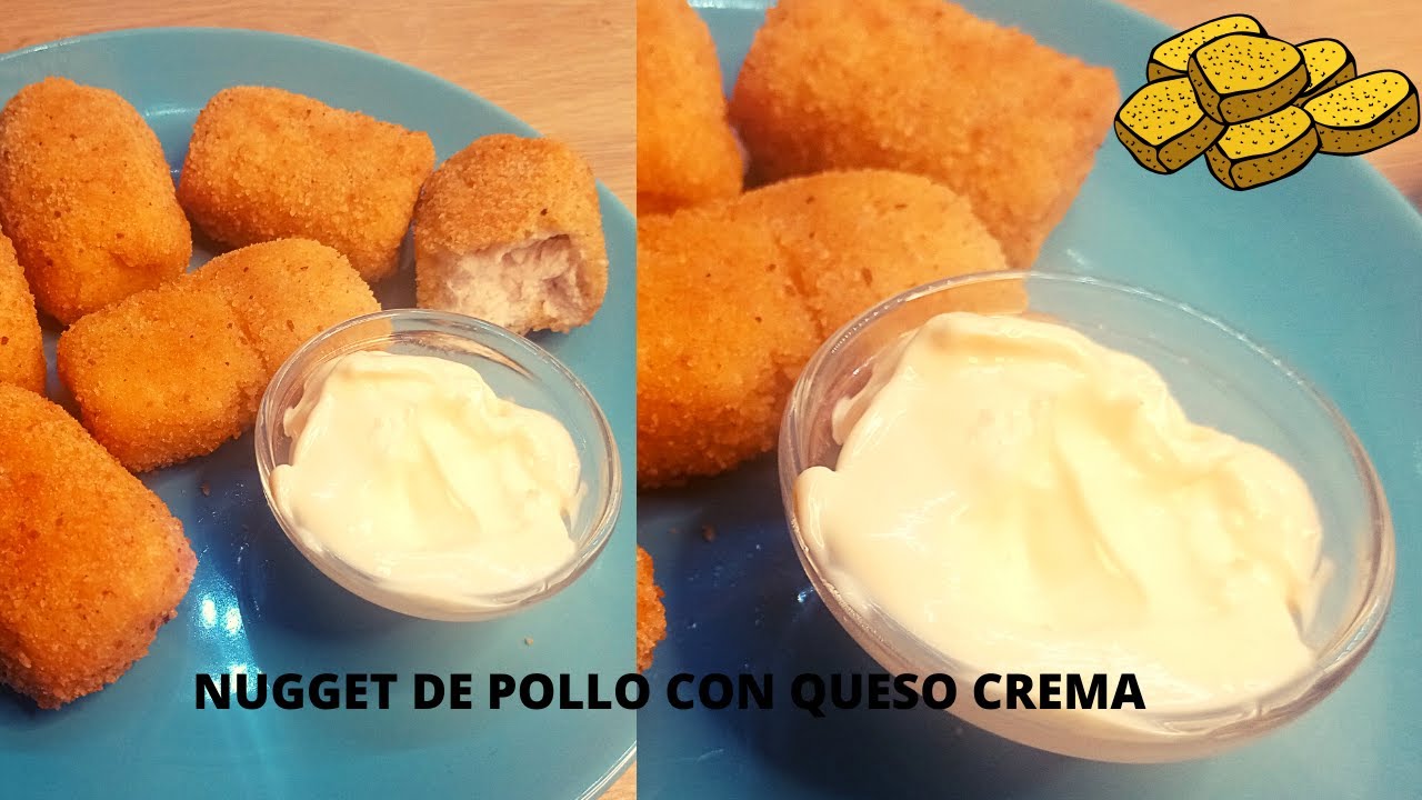 Nuggets De Pollo Con Queso Crema
