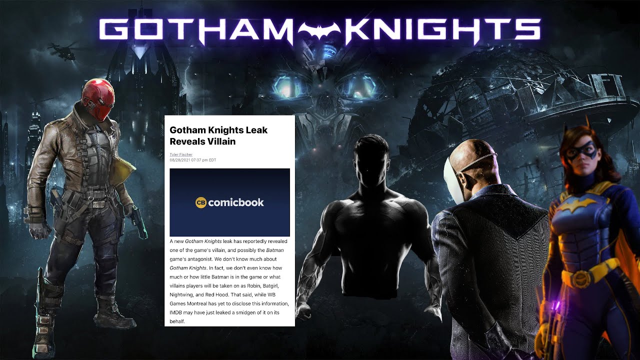 GOTHAM KNIGHTS LEAK! (New Villain Revealed)
