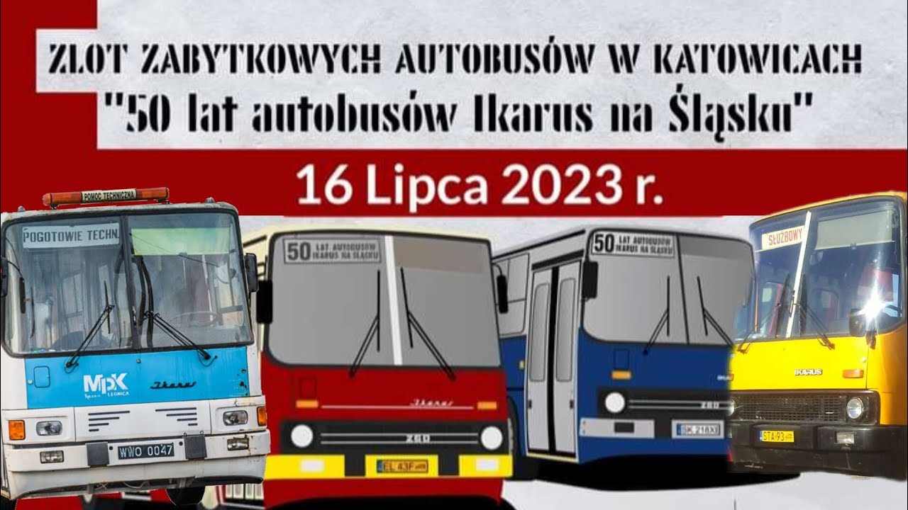 Zlot Zabytkowych Autobusów w Katowicach 