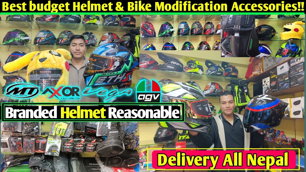 Best Bike modification Accessories &HighCopies Helmet price|BILMOLA+AGV+VEGA+LS2|Best budget Helmets