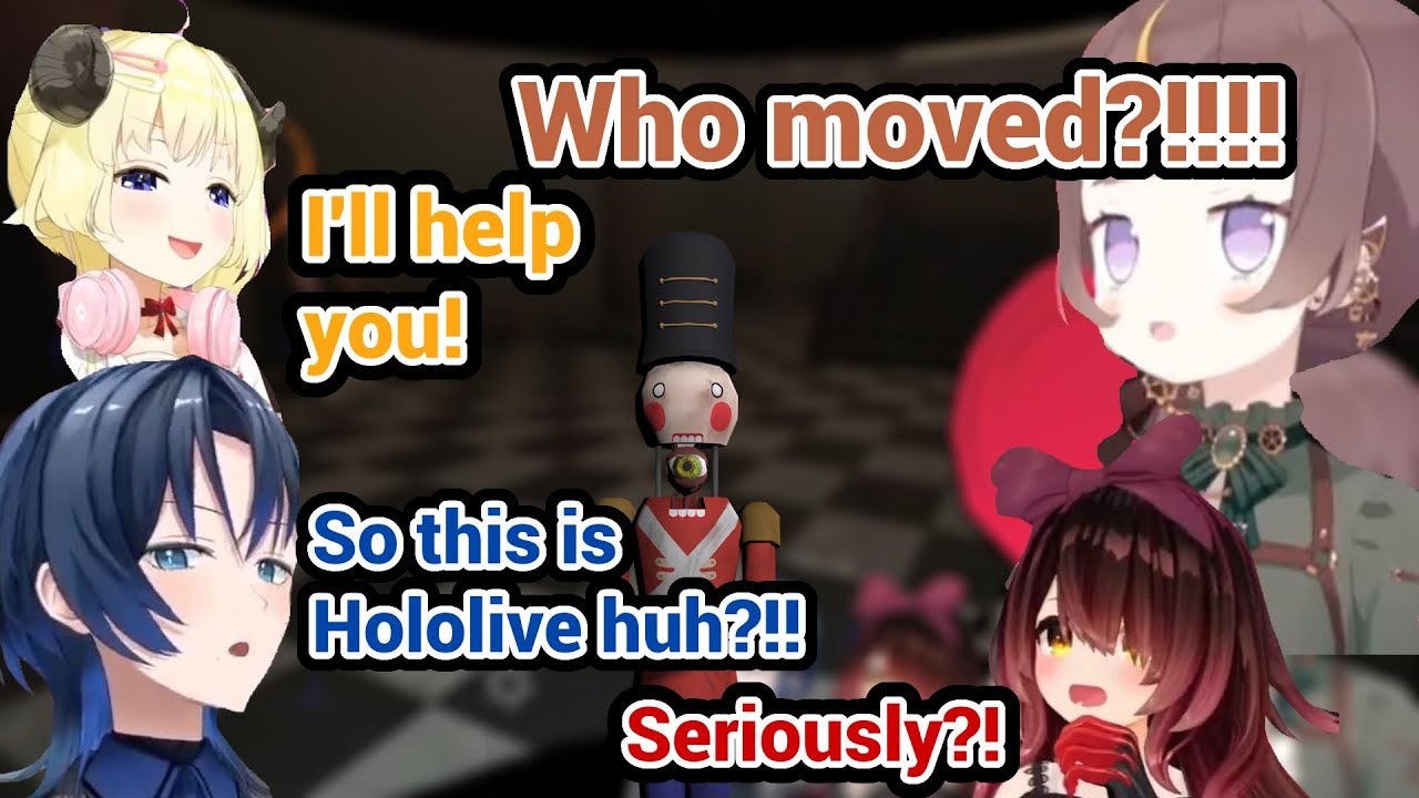 Anya Show the Nutcracker to Watame Roboco Ao but Went Really Bad, also other Moments Lethal Company!