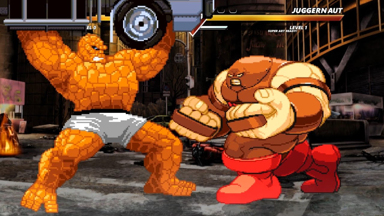 THE THING vs JUGGERNAUT - The most epic fight ever made !