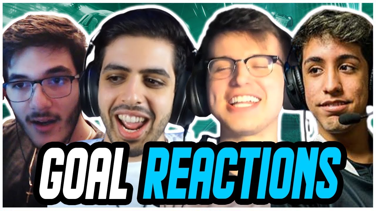 NRG Rocket League Reacts to their Best Goals Ever | SquishyMuffinz, GarrettG, JSTN, Sizz